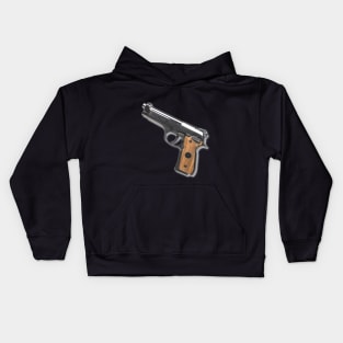 Weapons - Semiautomatic pistol - Beretta 92 FS Centennial - 131201 Kids Hoodie